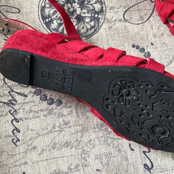 Moot sue Tootsie red sandals - Picture 5 of 8